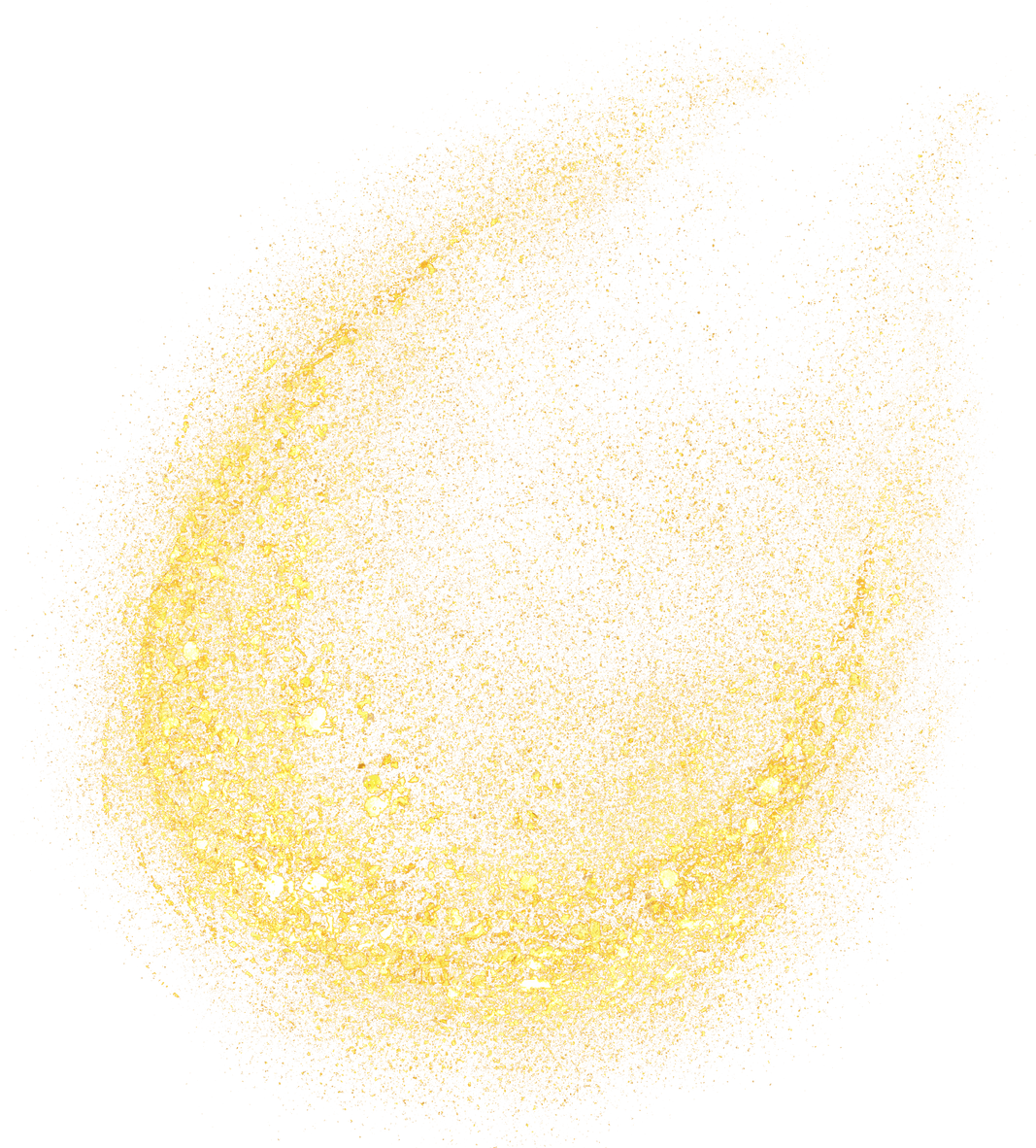 gold glitter